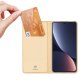 Dux Ducis Xiaomi 13 Wallet Case Skin Pro, Gold