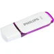 USB atmintinė Philips Snow Edition 64 GB USB 2.0, 2 vnt., balta / violetinė
