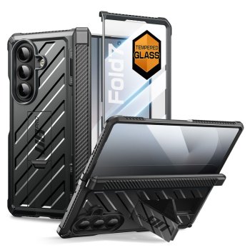 Supcase Unicorn Beetle Pro dėklas telefonui Samsung Galaxy Z Fold 7, juodas