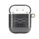 Audi IML Geometric Pattern dėklas ausinėms AirPods 1 / 2, pilkas