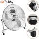 Ruhhy 50cm Floor Fan, 130W, Metal