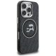 Karl Lagerfeld dėklas iPhone 16 Pro Max su MagSafe, juodas