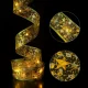 LED Christmas Ribbon Lights 5m Battery Operated with Remote DA523
