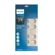 Philips ilgintuvas su apsauga nuo viršįtampių, 8 lizdų, 2m, baltas