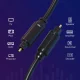 Optinis garso laidas Toslink-Toslink, 2 m, juodas
