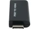 PS2 į HDMI garso ir vaizdo adapteris PlayStation 2 konsolei, juodas