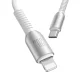 Joyroom S-A51 30W USB-C į Lightning laidas (1.2m), šviesiai pilkas