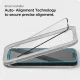 Spigen ALM GLASS FC apsauginis stiklas (2 vnt.) iPhone 13/13 Pro/14/16E, Juodas
