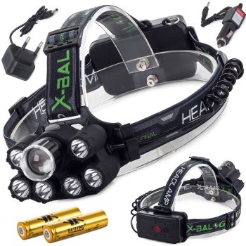Bailong T78 CREE XM-L T6 7x LED UV Headlamp
