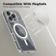 Tech-Protect FlexAir MagSafe dėklas skirtas iPhone 16e / 17e, skaidrus
