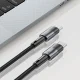 Tech-Protect UltraBoost USB-C / USB-C laidas 60W 3A 1m, pilkas