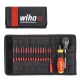 Dinamometrinio atsuktuvo rinkinys Wiha TorqueVario-S electric 2872T18, 0,8-5,0 Nm, 18 vnt.