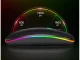 Plona belaidė optinė pelė 2.4 GHz ir „Bluetooth“, juoda