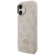 Guess iPhone 17 dėklas 4G Strass Logo MagSafe, rožinis