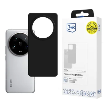 3mk Matt Case dėklas Xiaomi 14 Ultra, matinis juodas