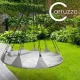 Didelės sodo sūpynės-gandralizdis Carruzzo, 150 cm