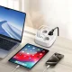 Prailgintuvas Tech-Protect PCS3X4, 3 lizdai, 2xUSB-A, 2xUSB-C 200 cm, baltas