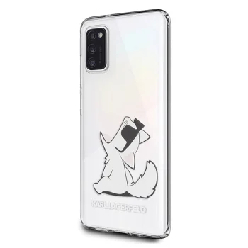 Karl Lagerfeld Samsung Galaxy A41 Case Choupette Fun, Transparent