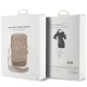 Telefono krepšelis Guess Zip GCube Bottom Stripe, rudas