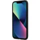 Guess Silicone Logo Strass 4G dėklas iPhone 11 / XR, juodas