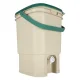 LUARO Indoor Kitchen Compost Bin for Food Waste 15L