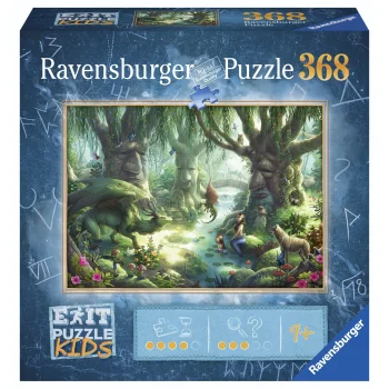 Vaikiška dėlionė Ravensburger Exit Puzzle The Magical Forest
