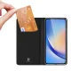 Dux Ducis Skin Pro atverčiamasis dėklas Samsung Galaxy A35 5G, Juodas