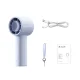 Nešiojamas rankinis USB ventiliatorius Jisulife Handheld Fan 10, 4000 mAh, mėlynas