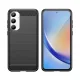 Carbon Case dėklas Samsung Galaxy A35 5G juodas