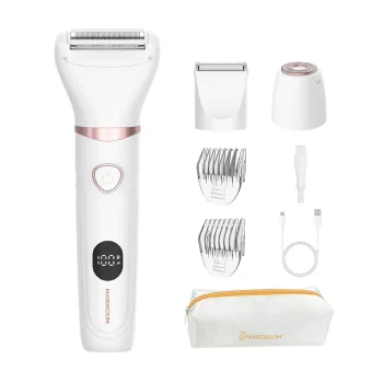 Moterims skirtas trimeris 3-in-1 MAXGROOM M-105 Wet/Dry, baltas