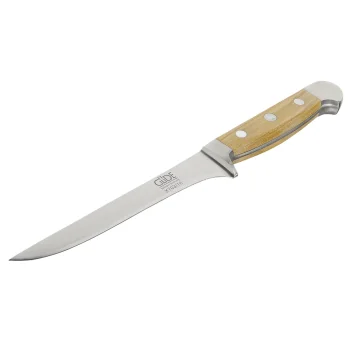 Güde Alpha Olive iškaulinėjimo peilis 16 cm su alyvmedžio rankena