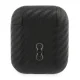BMW dėklas Apple AirPods 1/2 ausinėms M Collection PU Carbon, juodas