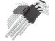 Šešiakampių ir Torx raktų rinkinys 1.5-10 mm, 9 vnt.