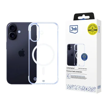 Apsauginis dėklas 3mk Just20g MagCase, skirtas iPhone 16 Plus, skaidrus