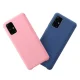 Silikoninis dėklas Samsung Galaxy A03s telefonui, mėlynas