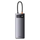 Baseus StarJoy Series 6in1 USB-C šakotuvas (3x USB 3.0, HDMI, PD, RJ45)