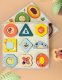 Bakalu Educational Wooden Puzzle Geometric Shapes KZ0995