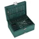 Jewelry Box Organizer with Lock, Green