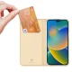 Dux Ducis Skin Pro knygutės tipo dėklas iPhone 14 Pro Max, auksinis