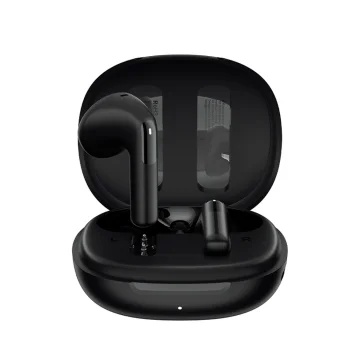 Belaidės ausinės QCY Ailybuds E10 Hi-Res, juodos
