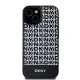 DKNY dėklas iPhone 15 / 14 / 13 su MagSafe, juodas