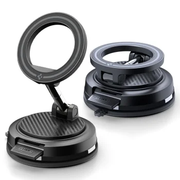 Spigen STK100 VacuumLock MagSafe car phone holder, black
