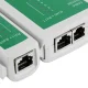 Kabelių testeris RJ45, RJ12, RJ11 tinklo ir telefono laidams