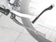 Reguliuojama aliumininė dviračio kojelė (32-38 cm), juoda