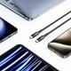 Tech-Protect UltraBoost USB-C / USB-C laidas 60W 3A 1m, pilkas