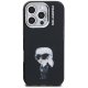 Karl Lagerfeld IML Aquarelle Karl & Logo MagSafe dėklas iPhone 16 Pro Max, juodas