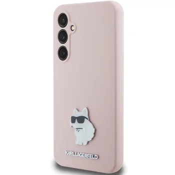 Karl Lagerfeld dėklas Samsung Galaxy S23 FE, rožinis