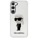 Karl Lagerfeld permatomas dėklas Samsung Galaxy S23 telefonui
