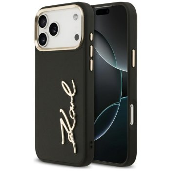 Karl Lagerfeld Karl Script Logo Phone Case Cover iPhone 17 Pro Max - Black