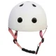 Vaikiškas dviratininko šalmas Trike Fix su LED žibintu S 48-54 cm, baltas